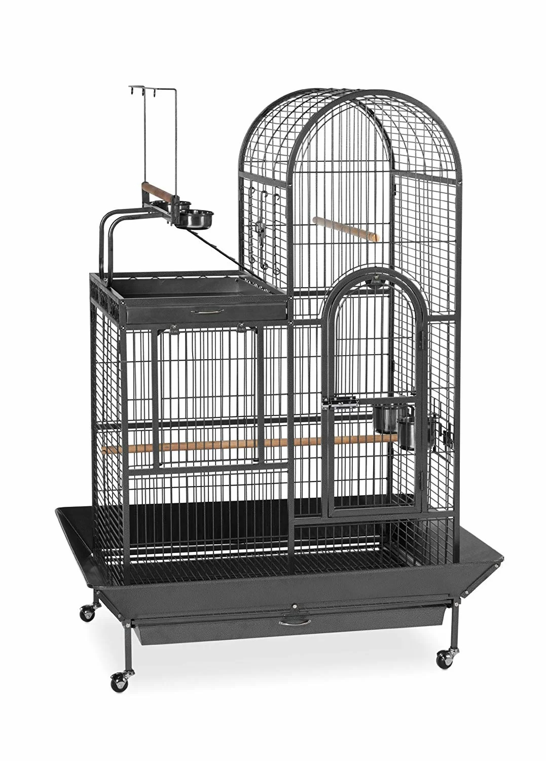 预发布站点、【Pet】Nickelson 66'' Steel Play Top Floor Bird Cage with Wheels、-12345