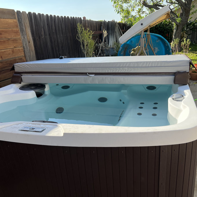 预发布站点、【Sports&Outdoors】Lifesmart Spas Leganza 6 - Person 90 - Jet Rectangular Hot Tub with Ozonator、-12345