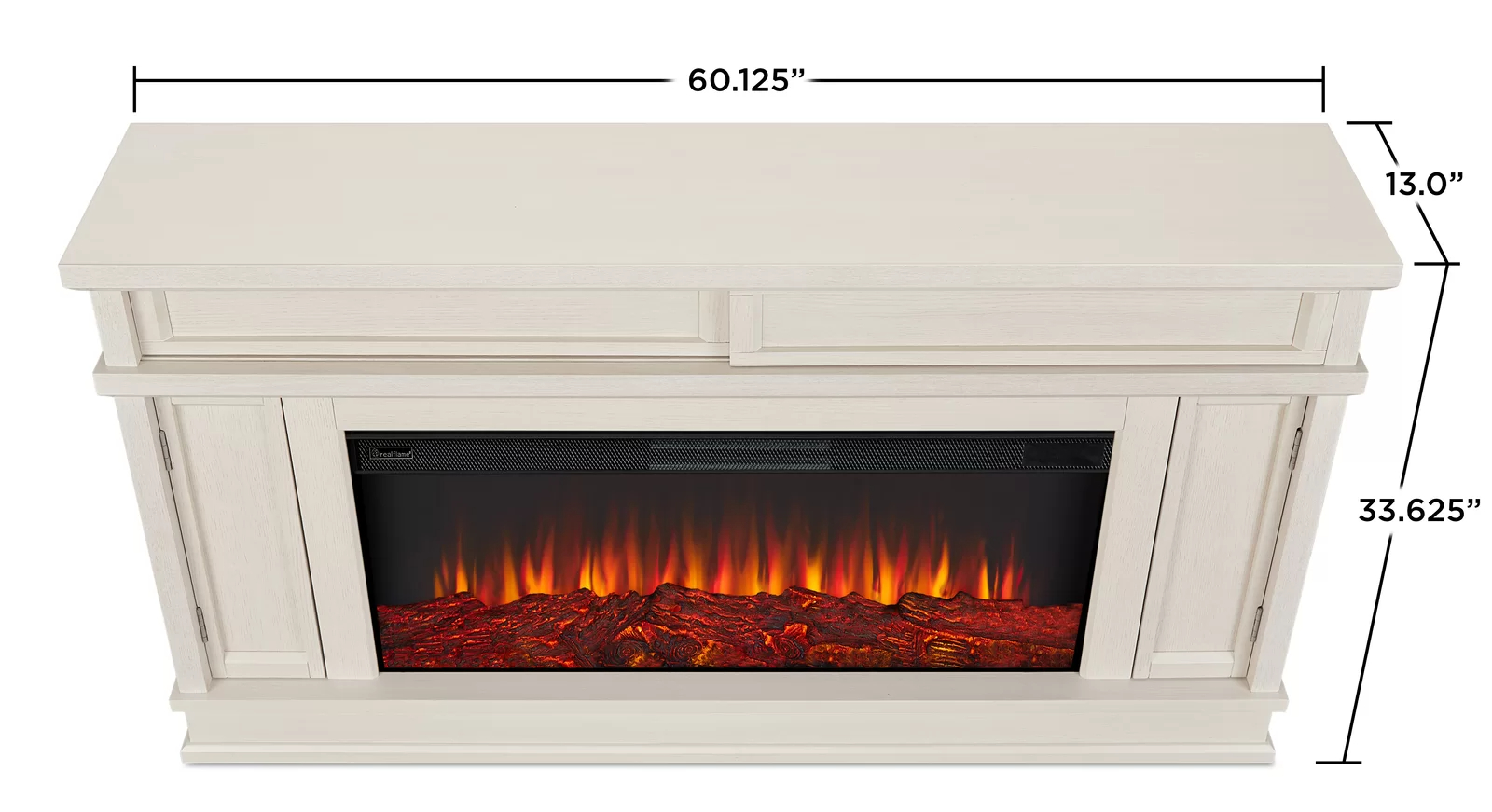 预发布站点、【Home Improvement】Torrey Landscape 60.13'' W Electric Fireplace、-12345