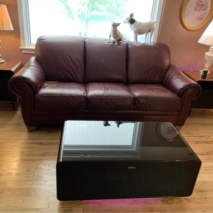 预发布站点、Smart coffee table with stereo, small fridge for storage、-12345