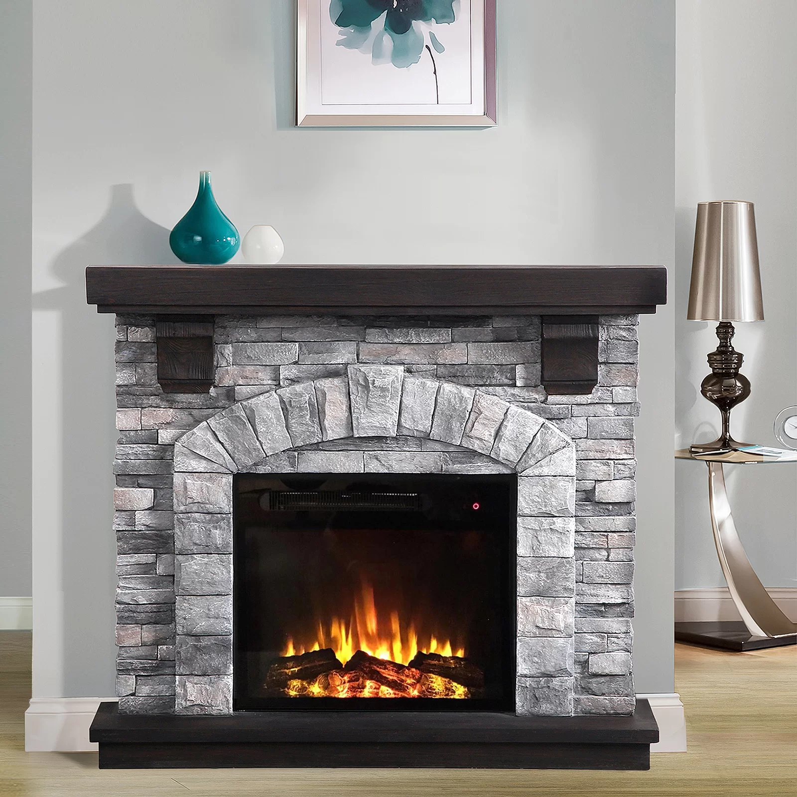 预发布站点、【Home Improvement】Troy 45.25'' W Electric Fireplace、-12345