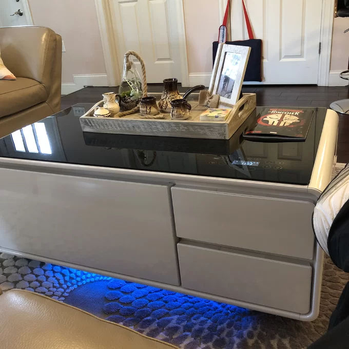 预发布站点、Smart coffee table with stereo, small fridge for storage、-12345