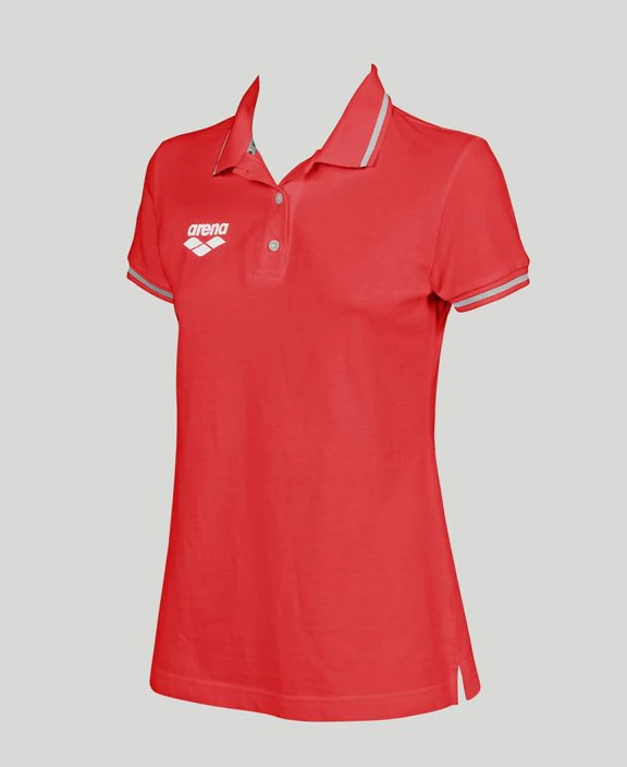 预发布站点、ARENA Women's Team Line Short Sleeve Polo、mysite-12345