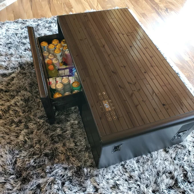 预发布站点、Smart coffee table with stereo, small fridge for storage、-12345