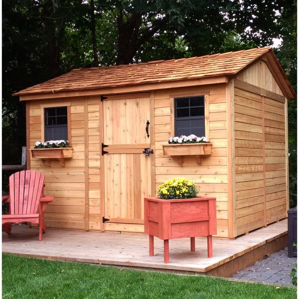 预发布站点、【Storage shed】12 feet wide x 8 feet deep wooden storage shed、mysite-12345
