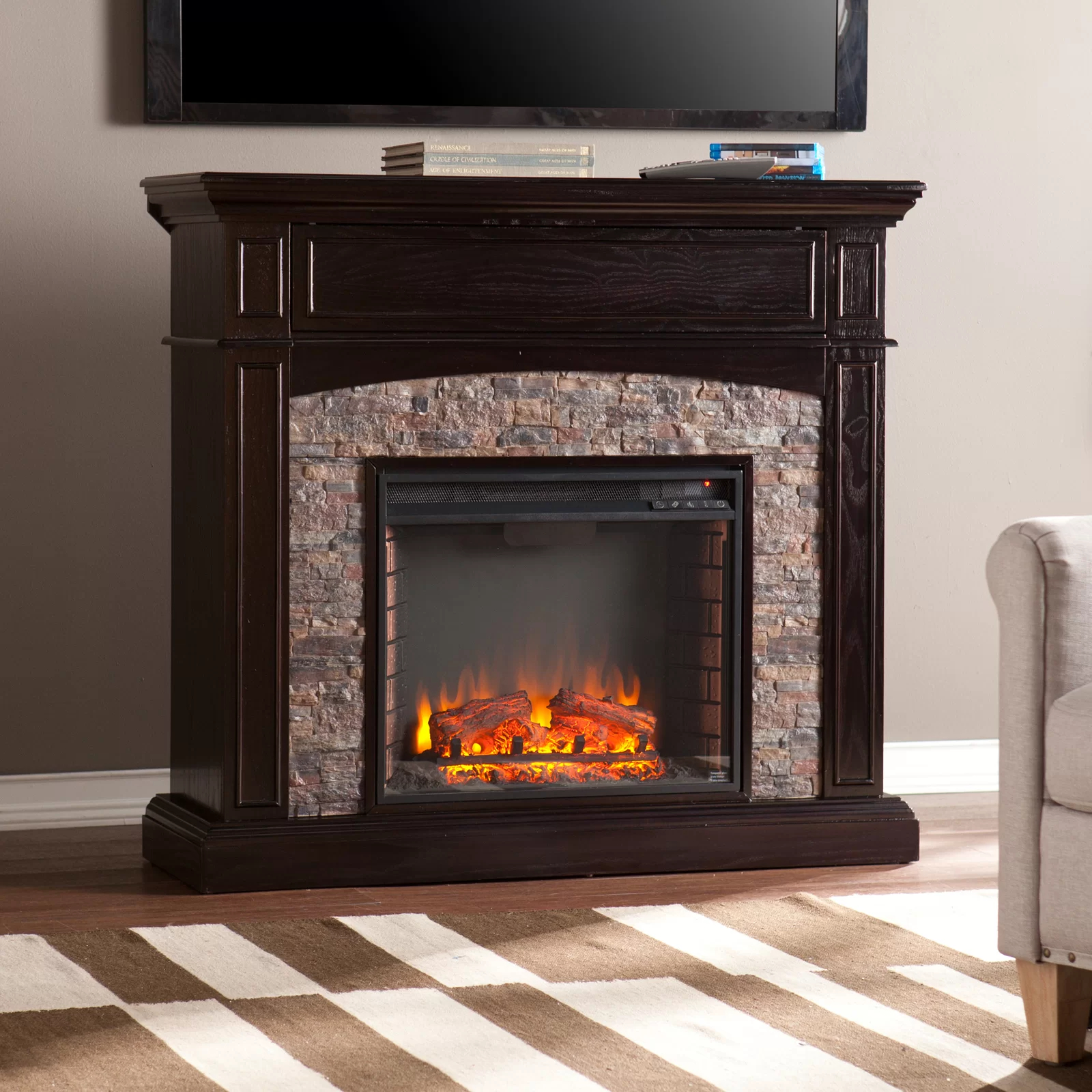 预发布站点、【Home Improvement】Codd 45.5'' W Electric Fireplace、-12345