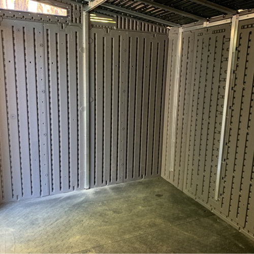 预发布站点、【Storage Shed】Modernist 10X7 ft Barn Door Storage Shed、-12345