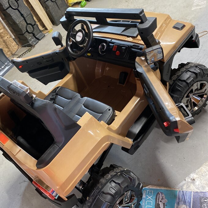 预发布站点、【Baby&Kids】2-Seater Electric Ride on Police Car SUV Truck Toy、-12345