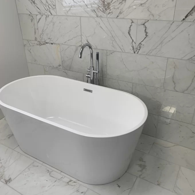 预发布站点、【Home Improvement】59" x 30" Freestanding Soaking Acrylic Bathtub、-12345