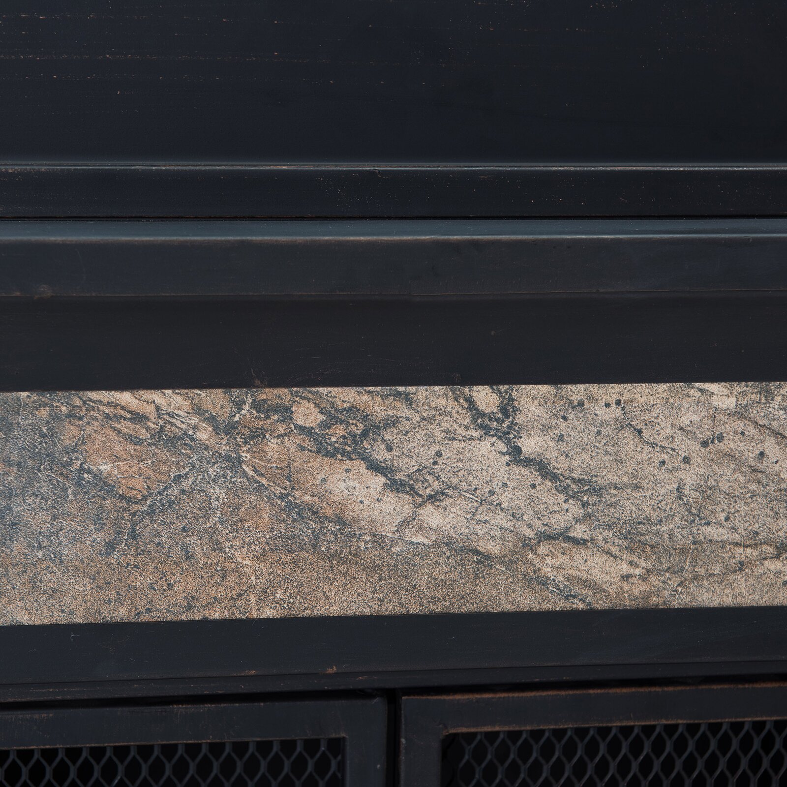 预发布站点、【Sports&Outdoors】Sofie 56.7'' H Wood Burning Outdoor Fireplace、-12345