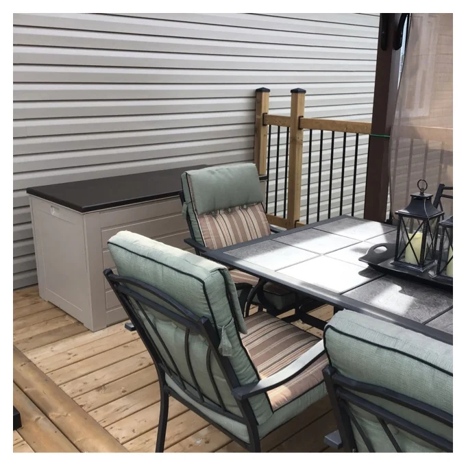 预发布站点、【Storage Shed】180 Gallon Water Resistant Plastic Lockable Deck Box、-12345