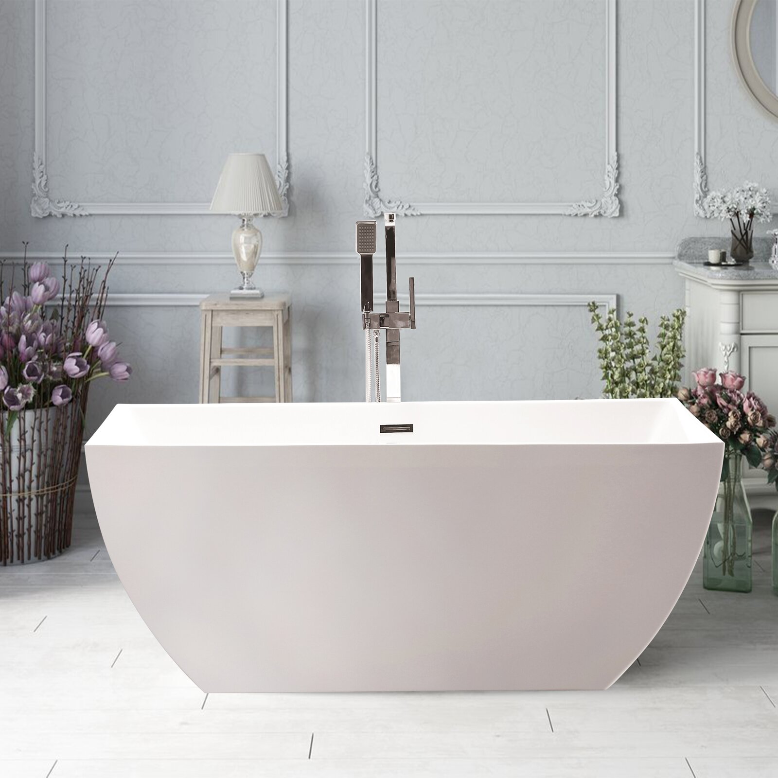 预发布站点、【Home Improvement】59" x 30" Freestanding Soaking Bathtub、-12345