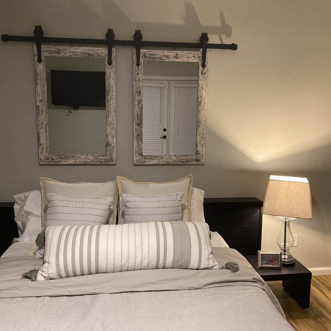 预发布站点、【Home Improvement】Herzberg Rectangle Wood Wall Mirror、-12345