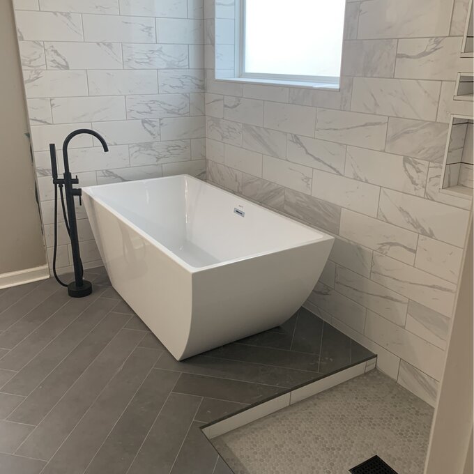 预发布站点、【Home Improvement】59" x 30" Freestanding Soaking Bathtub、-12345