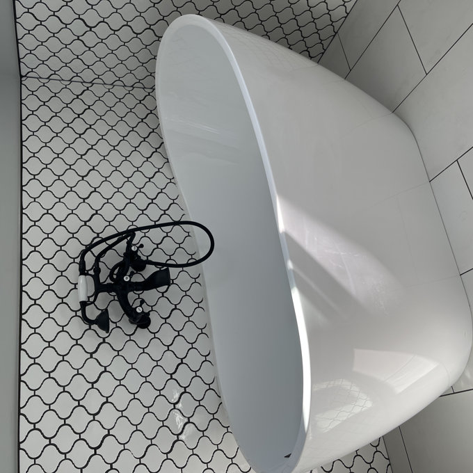 预发布站点、【Home Improvement】54" x 28" Freestanding Soaking Acrylic Bathtub、-12345