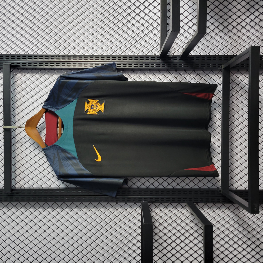 Portugal 22-23 Black Training Jersey - Fans Version111