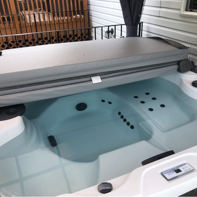 预发布站点、【Sports&Outdoors】Lifesmart Spas Leganza 6 - Person 90 - Jet Rectangular Hot Tub with Ozonator、-12345