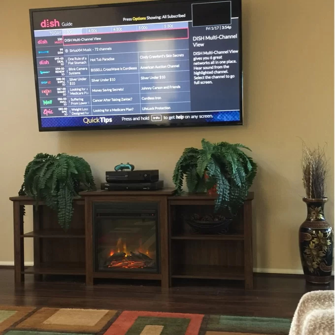 预发布站点、【Furniture】Woodbury TV Stand for TVs up to 78" with Fireplace Included、-12345