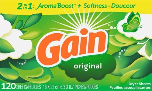 Gain Original Dryer Sheets, 120 Count111mysite