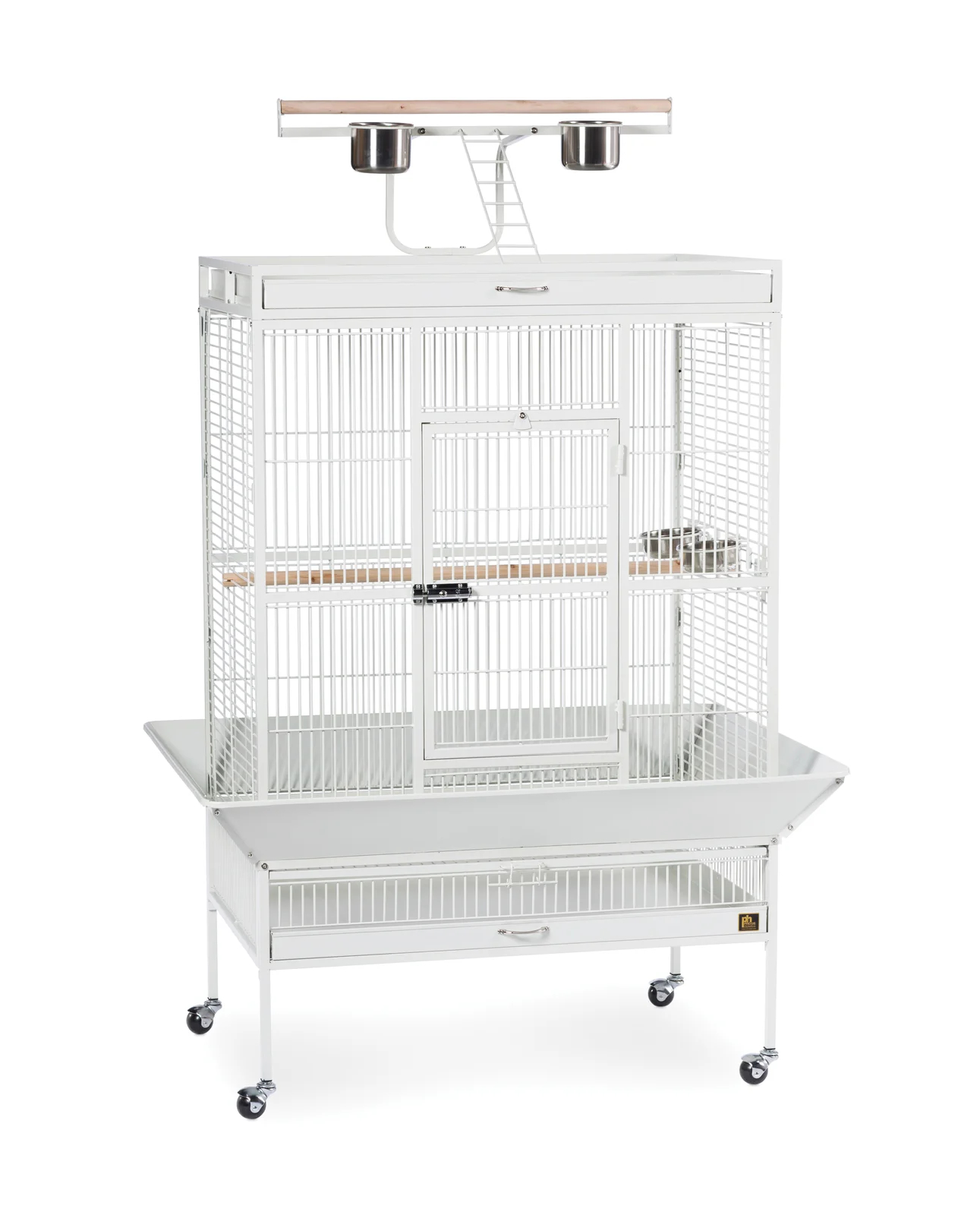 预发布站点、【Pet】Bremer Steel Play Top Floor Bird Cage with Wheels、-12345