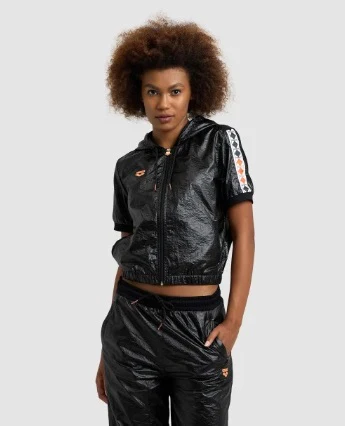 预发布站点、ARENA Women'S 50Th Black Hooded Jacket、mysite-12345