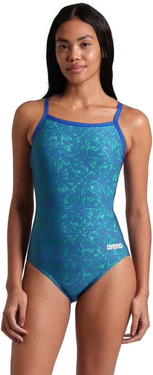 预发布站点、Arena Women's Abstract Tiles Lightdrop Back One Piece Swimsuit、mysite-12345