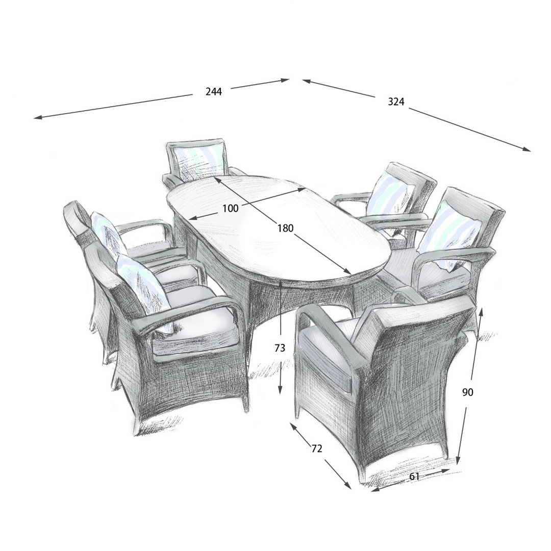 预发布站点、【Home&Garden】HOTSALES 8 SAVANNAH Armchair oval table set.、-12345
