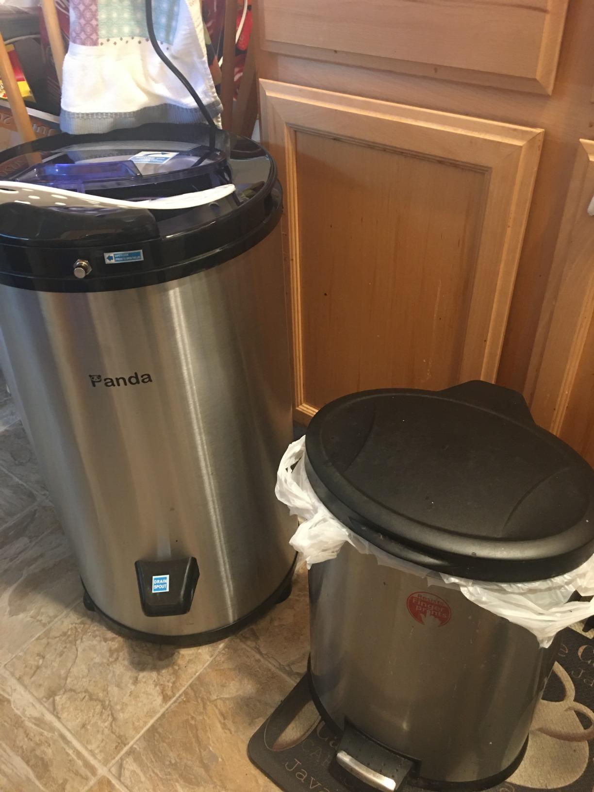 预发布站点、【Appliances】Panda 3200 rpm Portable Spin Dryer 110V/22lbs Stainless Steel、-12345