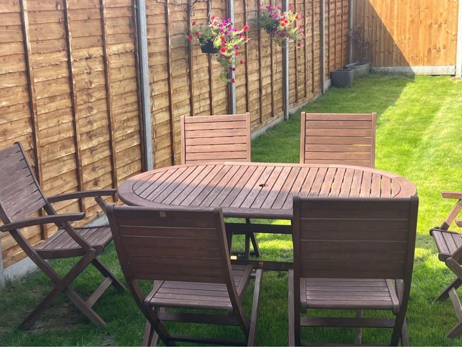 预发布站点、【Furniture】Six seater garden table and chairs、-12345