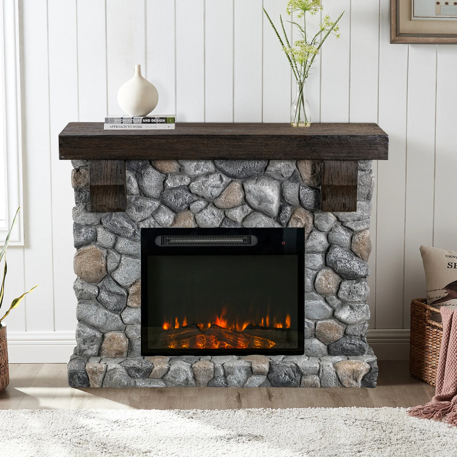 预发布站点、【Home Improvement】Troy 45.25'' W Electric Fireplace、-12345