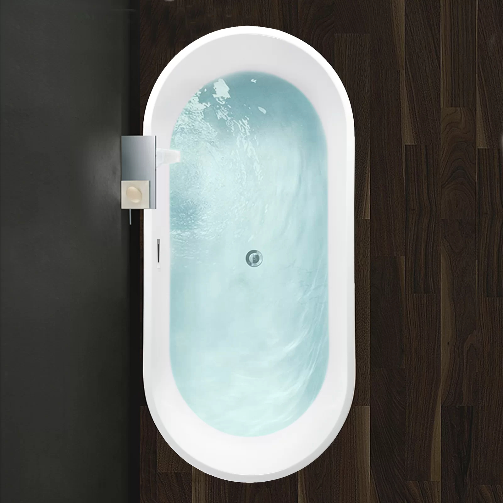 预发布站点、【Home Improvement】59" x 30" Freestanding Soaking Acrylic Bathtub、-12345