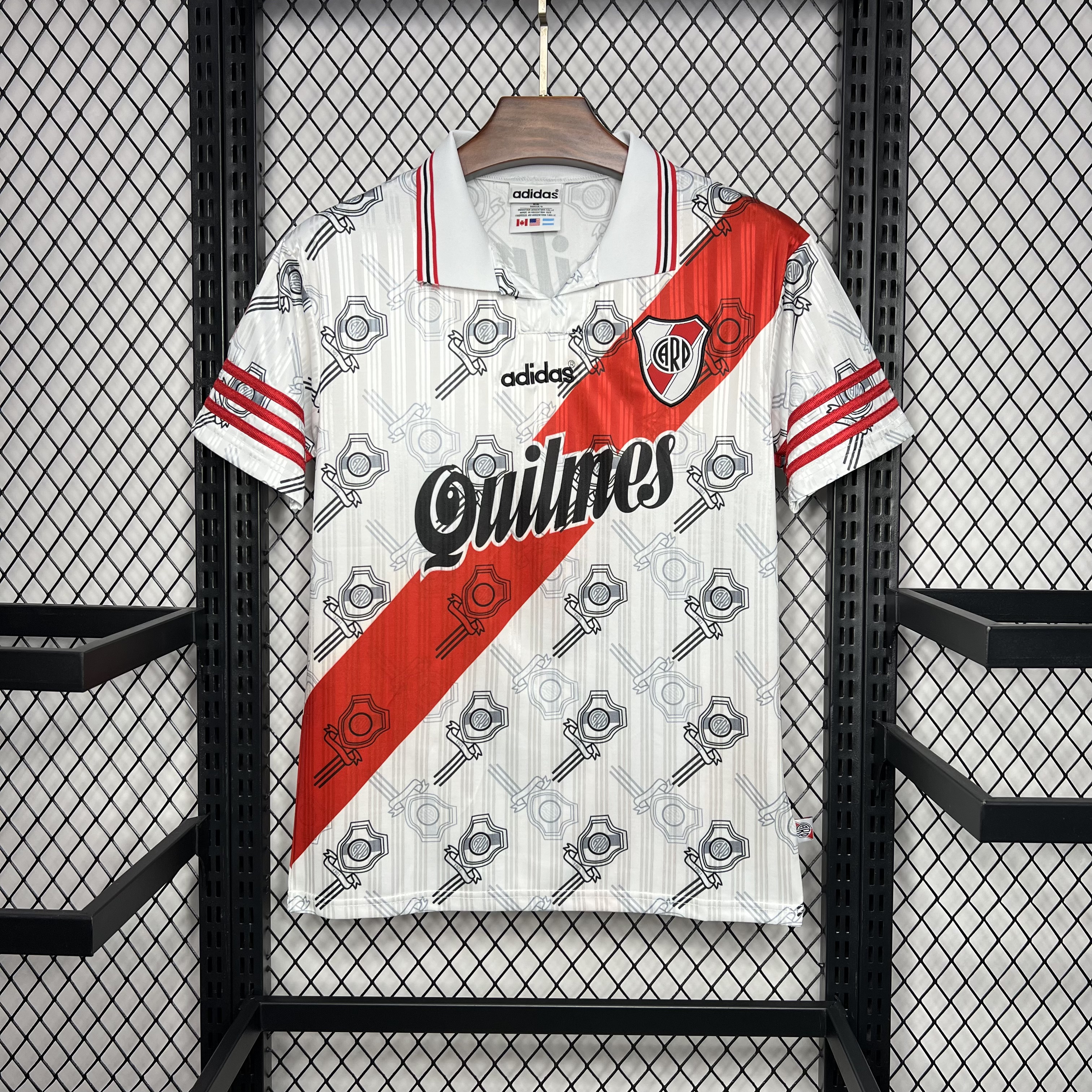 Retro River Plate 1996-97 Home Stadium Jersey111