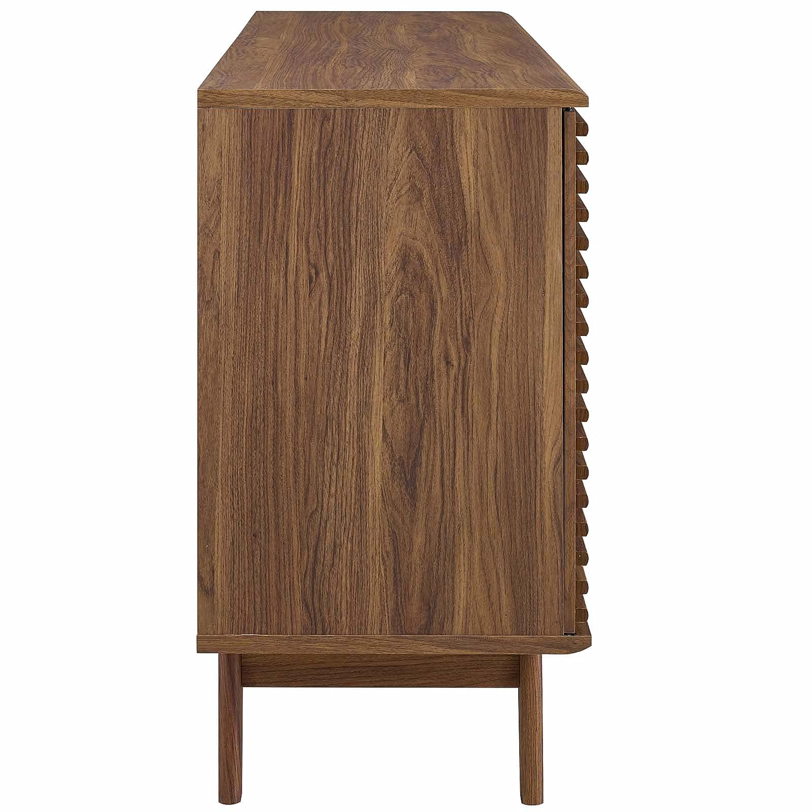 预发布站点、【Furniture】【BS】Carson Carrington Lagered Sideboard Buffet Table - Walnut、-12345
