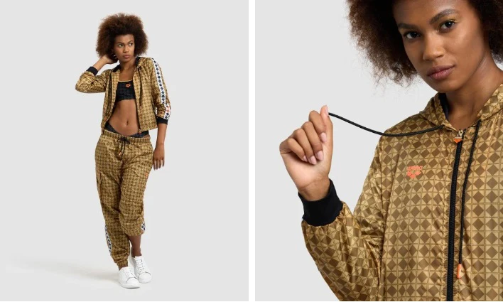 预发布站点、ARENA Woman'S 50Th Crop L/S Hooded Jacket、mysite-12345