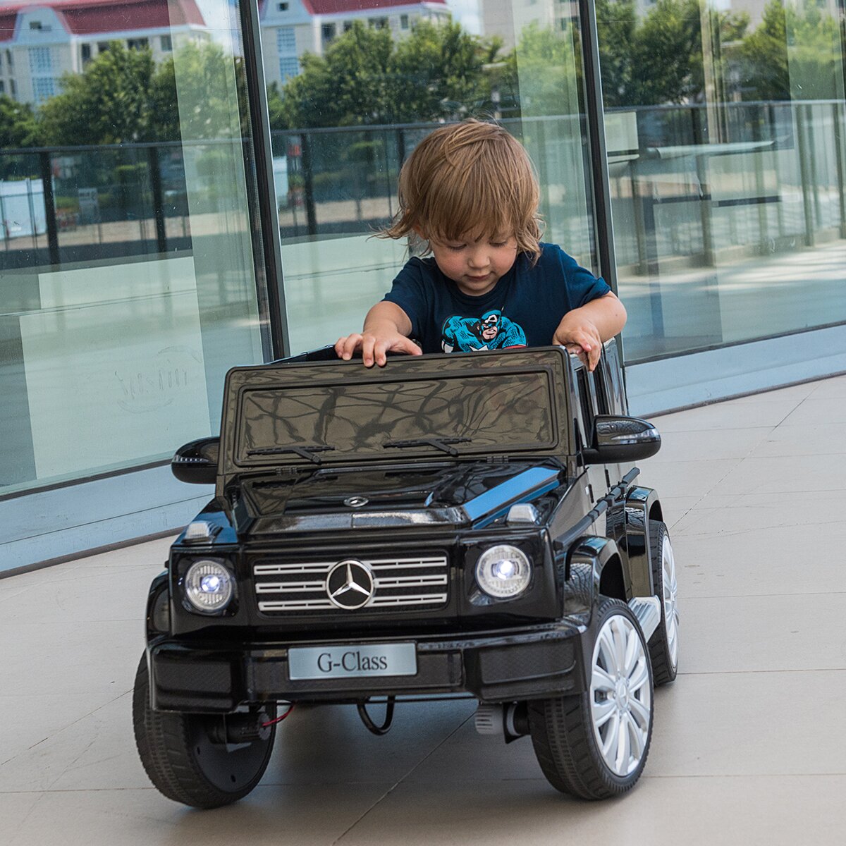 预发布站点、【Baby&Kids】12V Mercedes Benz G500 Licensed Kids Ride On SUV Car with Remote Control、-12345