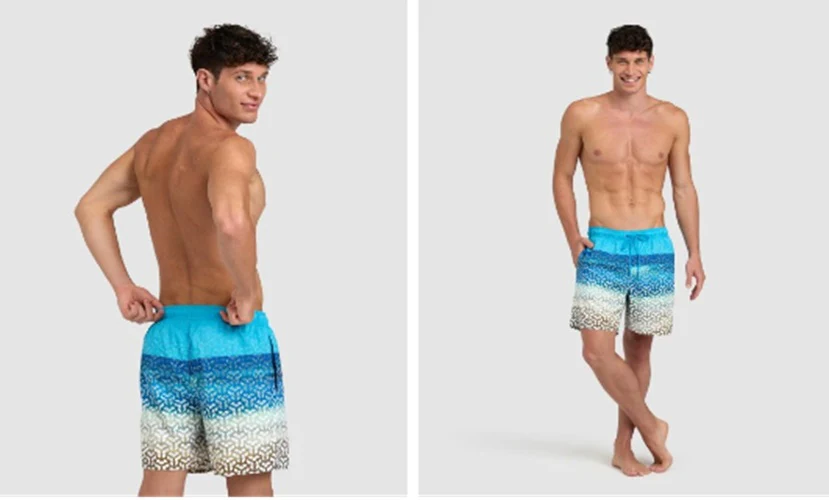 预发布站点、ARENA Men'S Beach Boxer Placed、mysite-12345