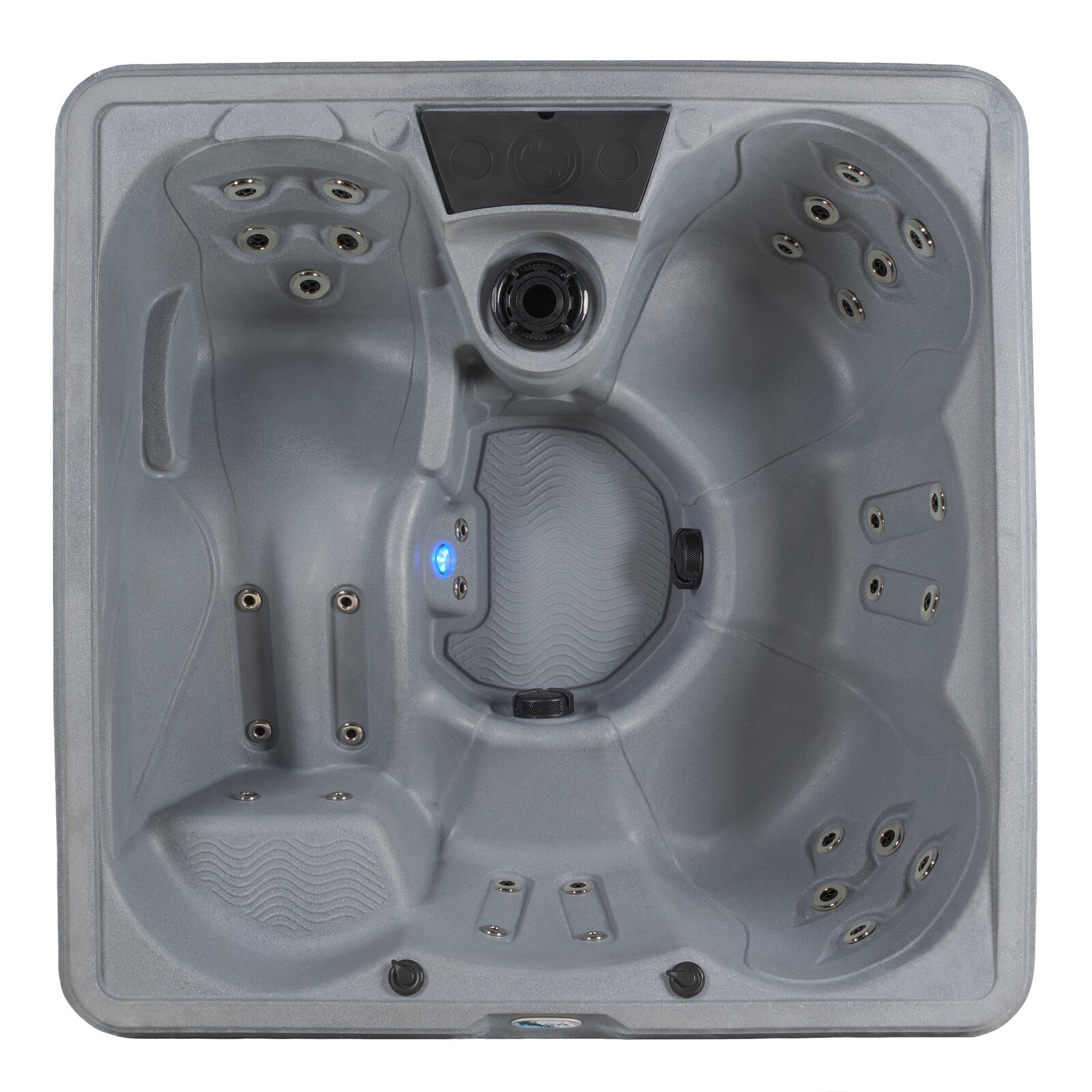 预发布站点、【Sports&Outdoors】Ohana Spas Soothe LS 6-Person 70 - Jet Square Hot Tub with Heater. Ozone and Ice Bucket、-12345