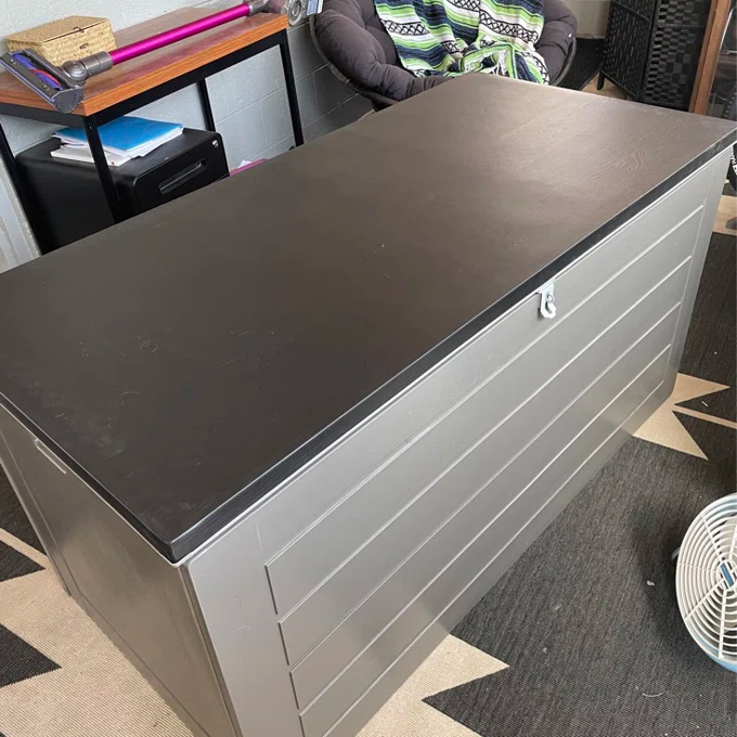 预发布站点、【Storage Shed】180 Gallon Water Resistant Plastic Lockable Deck Box、-12345