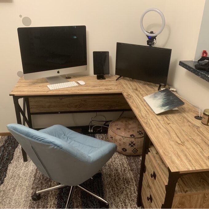 预发布站点、【Furniture】Hovey L-Shape Executive Desk、-12345