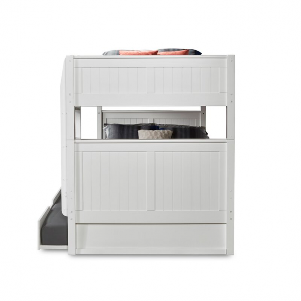 预发布站点、【Furniture】Stig Full Over Full Solid Wood Standard Bunk Bed with Trundle by Harriet Bee、mysite-12345