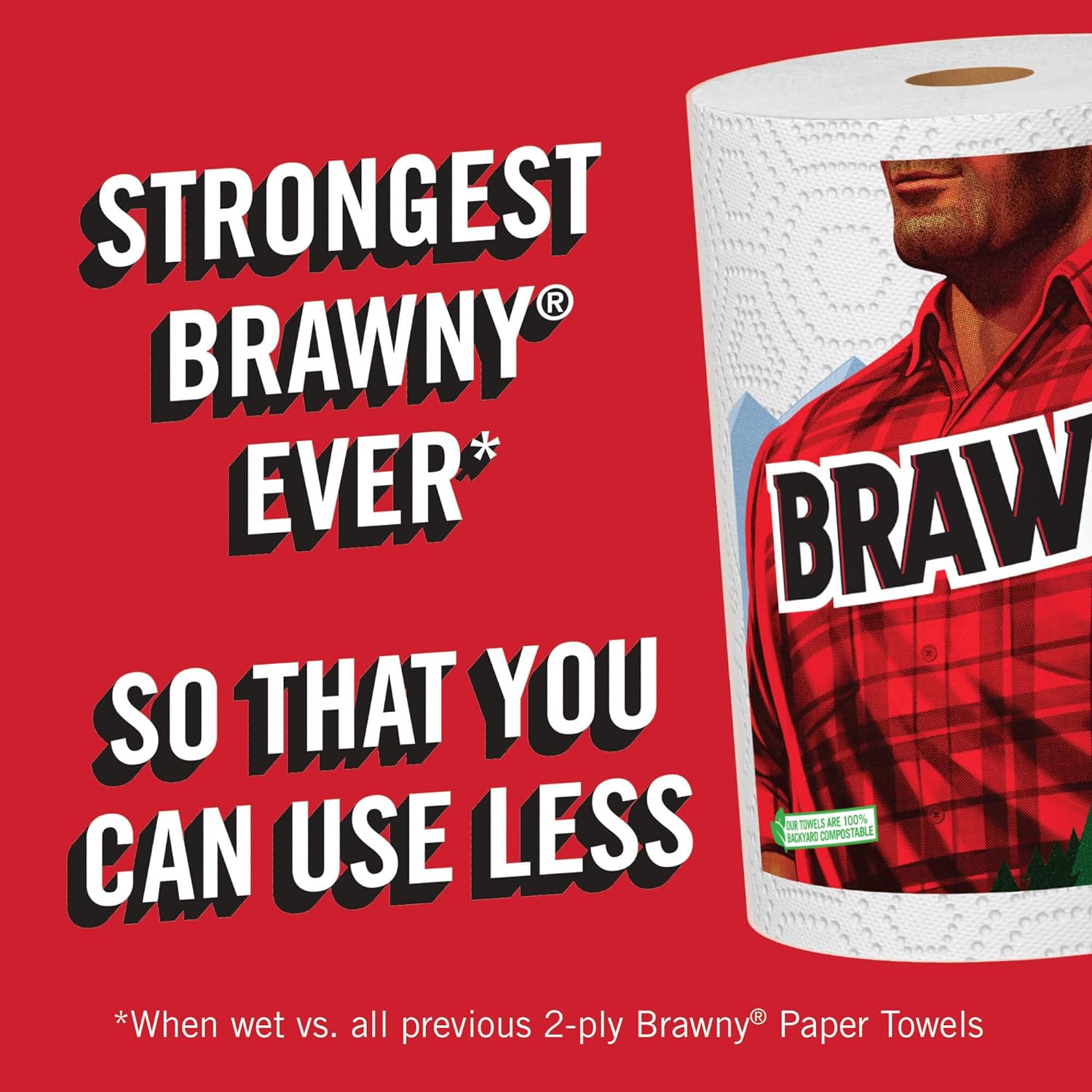 Brawny® Tear-A-Square® Paper Towels, 16 Double Rolls = 32 Regular Rolls111mysite