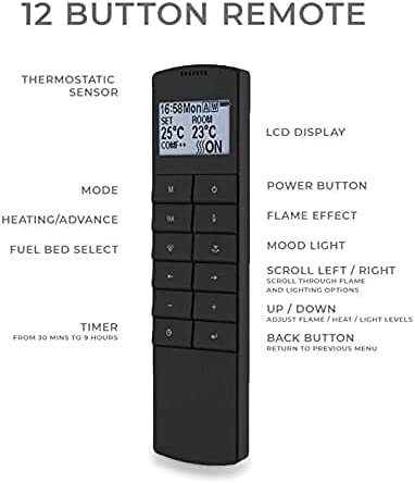 预发布站点、【Home Improvement】Endeavour Fires Runswick Wall Mounted Electric Fireplace with an Off White Mantel & Plinth、-12345