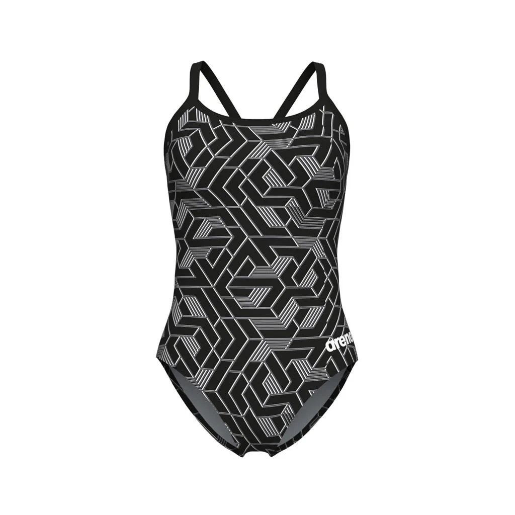 预发布站点、Arena Women's Escape Lightdrop Back One Piece Swimsuit、mysite-12345
