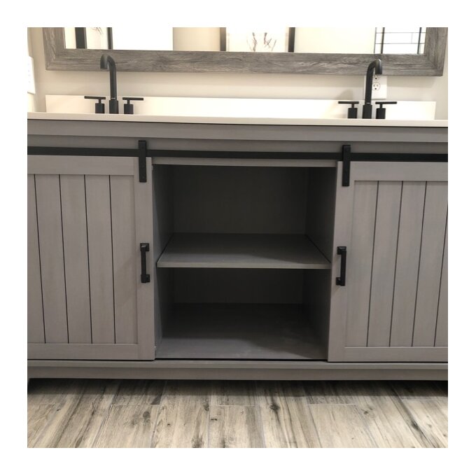 预发布站点、【Home Improvement】Braylen 60" Double Bathroom Vanity Set、-12345