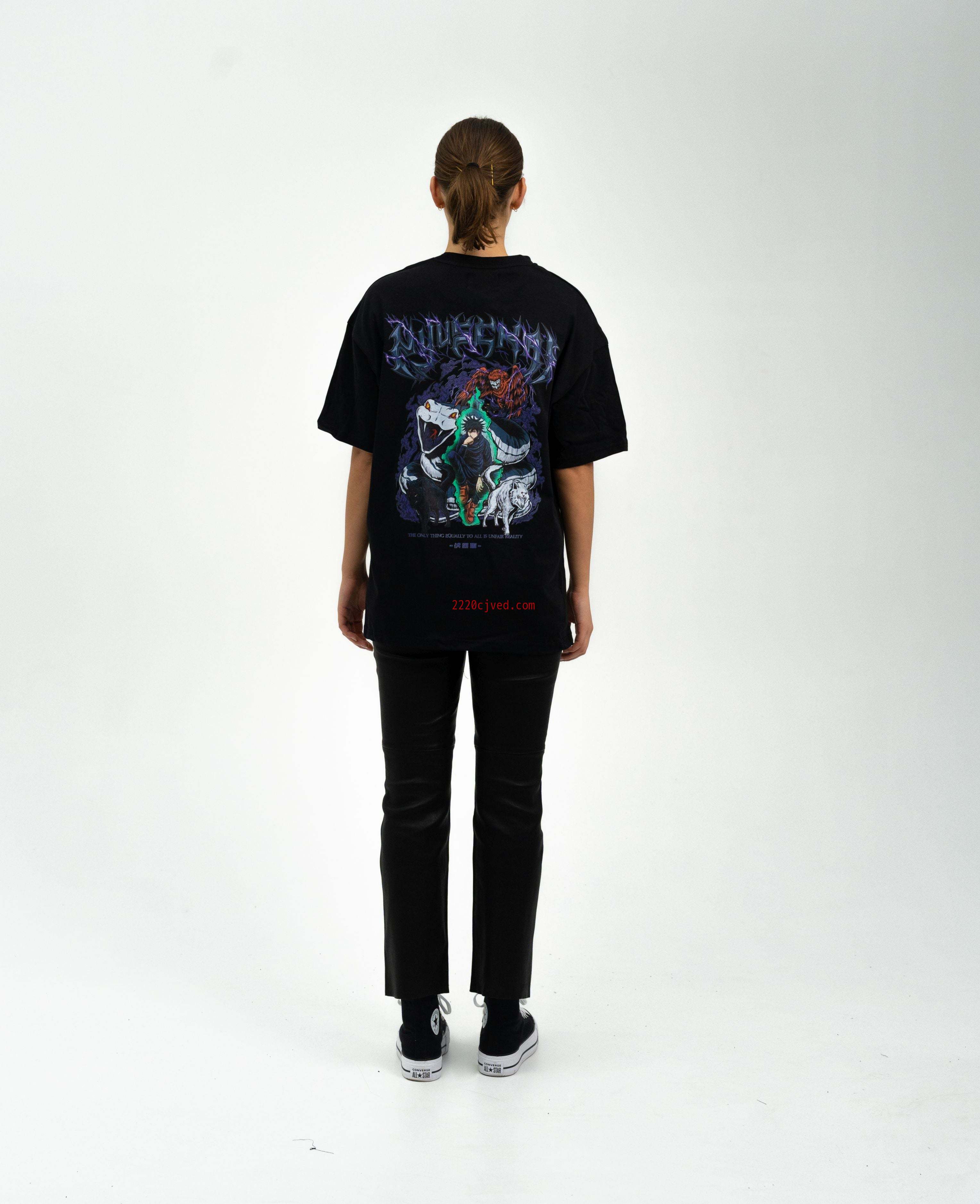 预发布站点、"Megumi X Reality - Jujutsu Kaisen" Oversize T-Shirt、mysite-12345