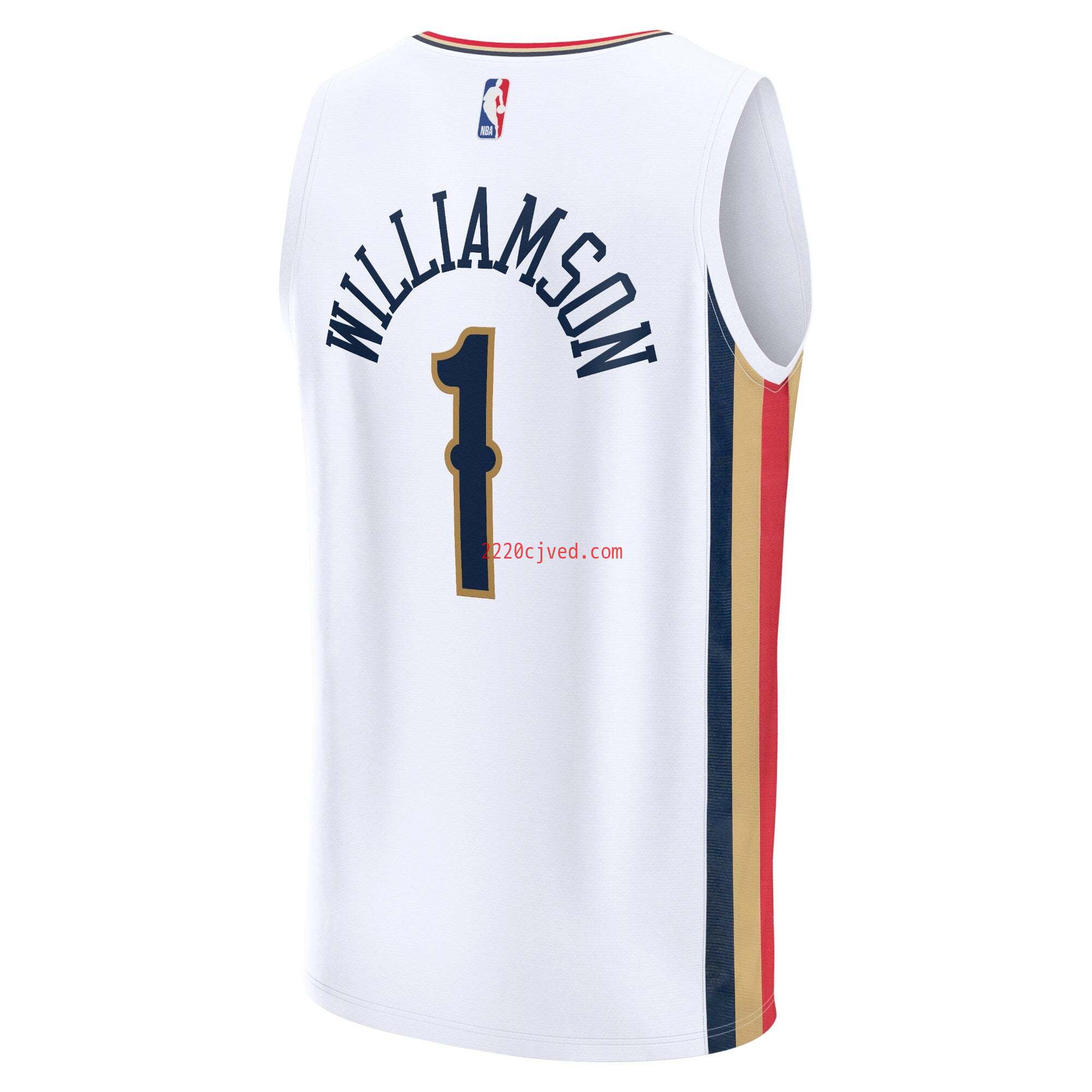 预发布站点、Zion Williamson New Orleans Pelicans Fanatics Branded 2021/22 Fast Break Replica Jersey - City Edition - White、FF-CUSTOM-12345