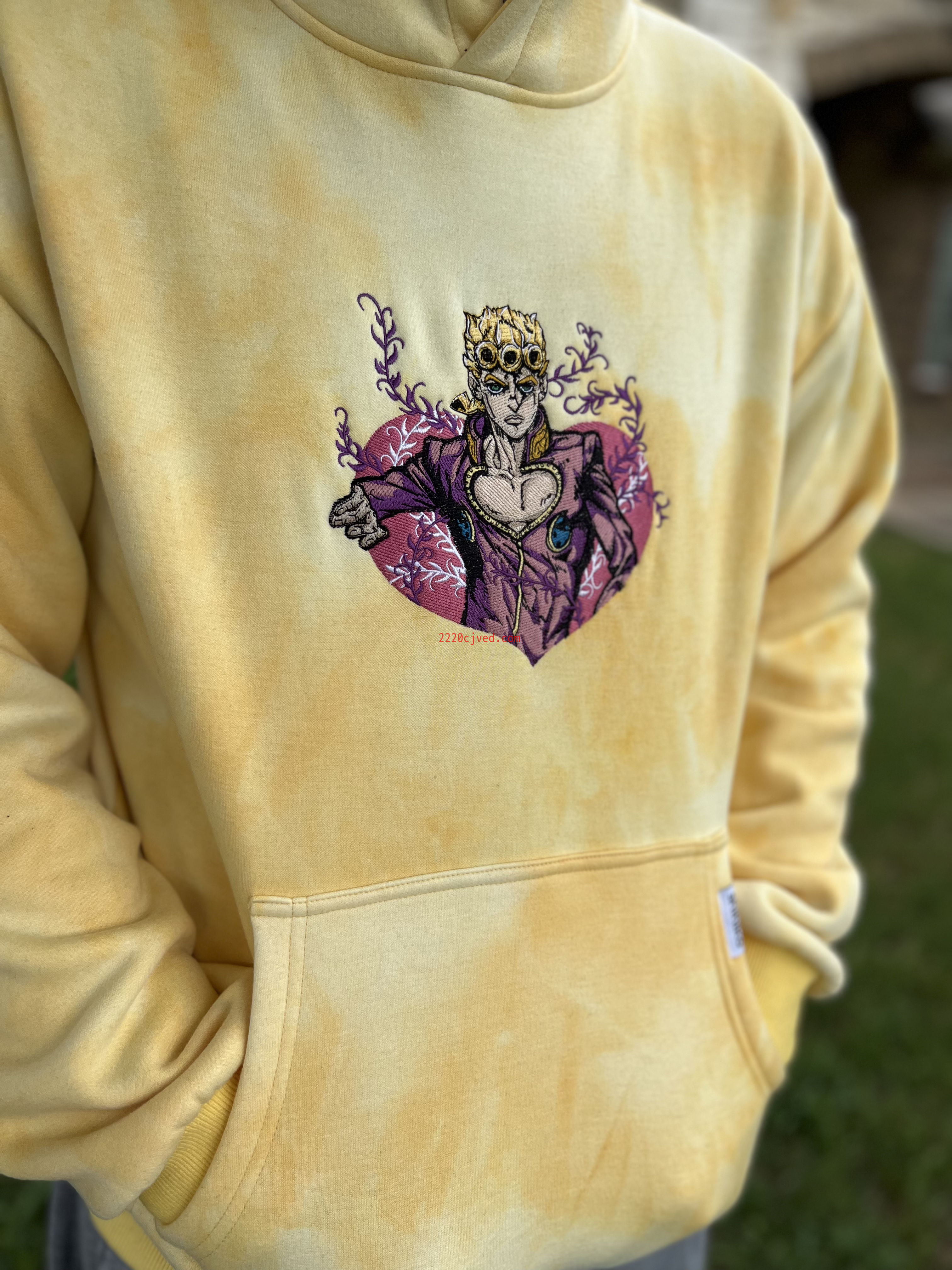 预发布站点、Giorno / Gold Experience Embroidery Hoodie、mysite-12345