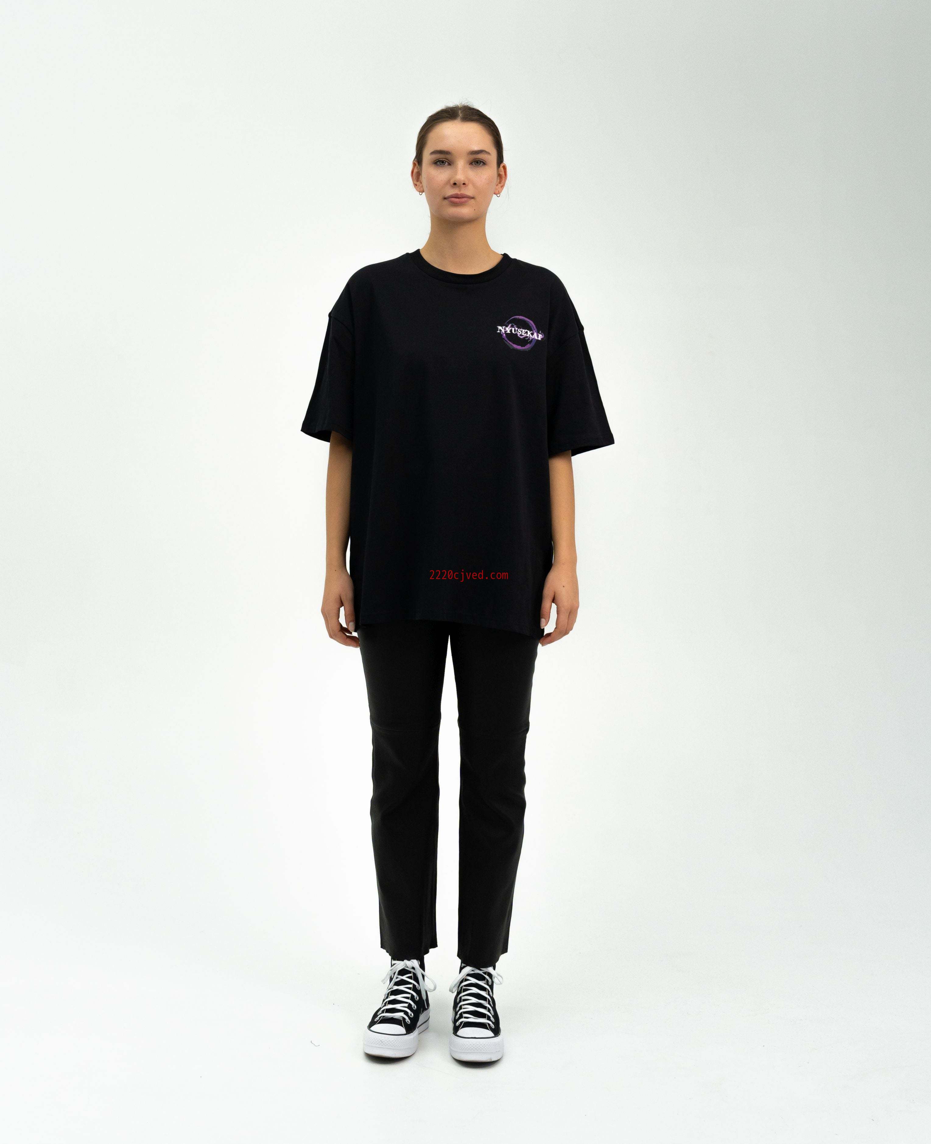 预发布站点、"Satoru Gojo X Purple Lightning - Jujutsu Kaisen" Oversize T-Shirt、mysite-12345