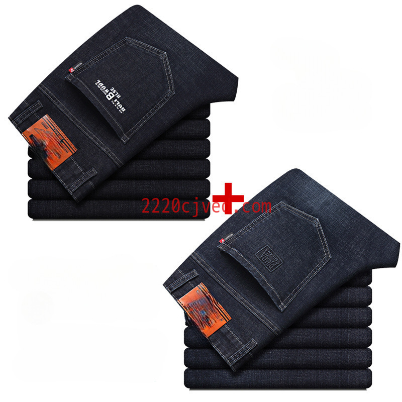预发布站点、BLUE HARDCORE Qs Woodpecker New Summer Thin Men's Jeans Loose Straight Stretch Plus Size Trousers Middle-aged Business Casual、https://detail.1688.com/offer/860483009075.html-12345