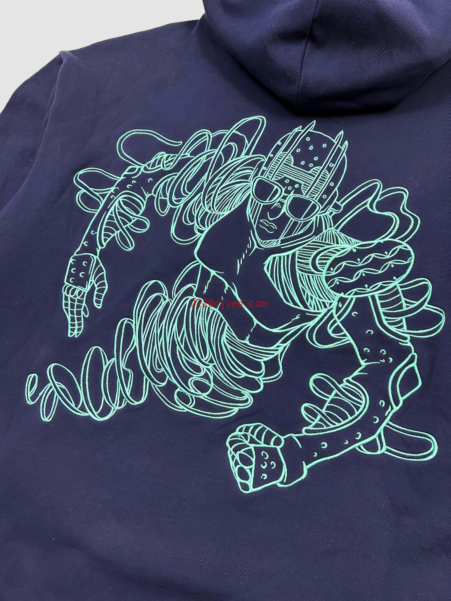 预发布站点、Jolyne / Stone Free Embroidery Hoodie、mysite-12345